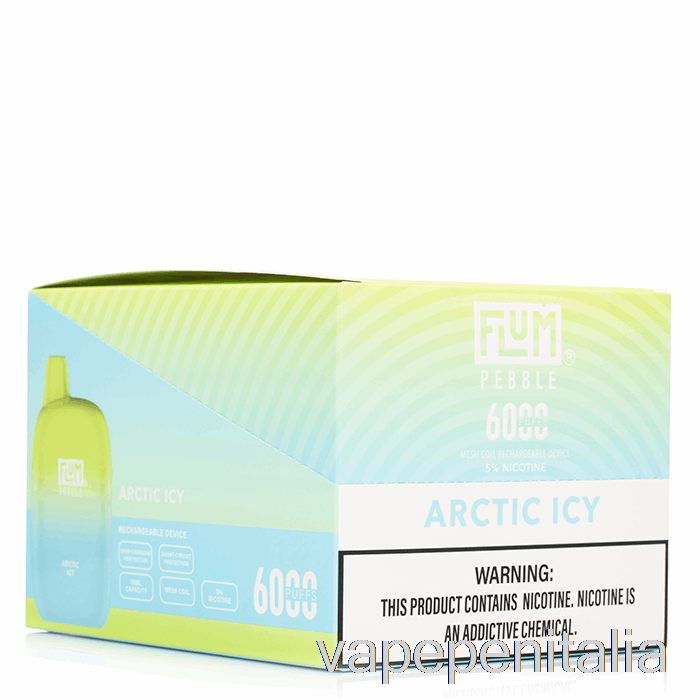 Vape Italia [confezione Da 10] Flum Pebble 6000 Usa E Getta